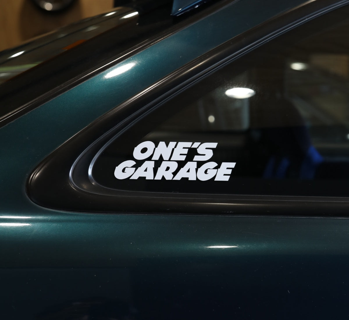 One's Garage original sticker