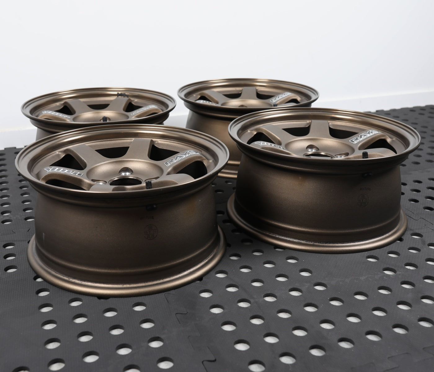 OG Volk Rays Te37 4x100 14x6.5 +15