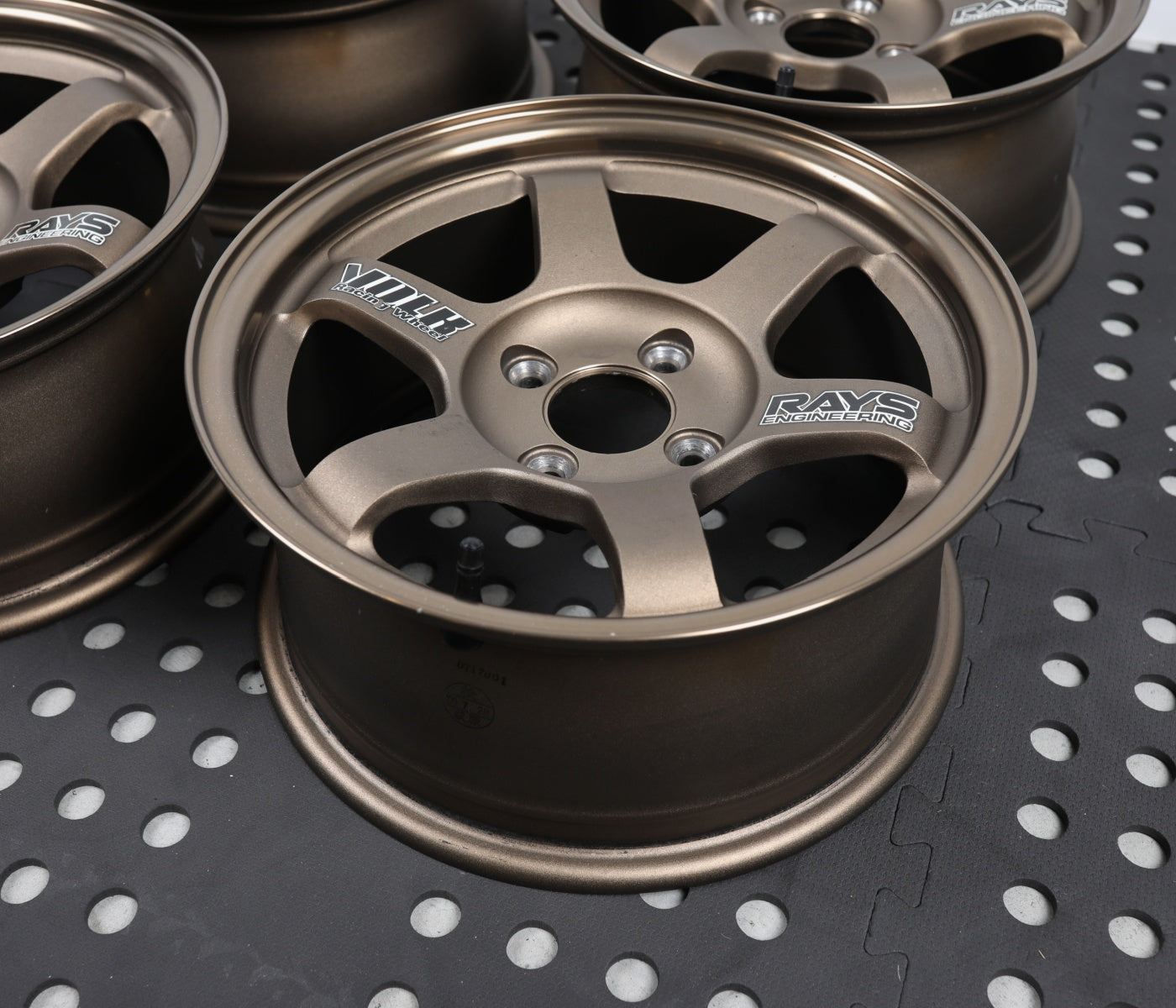OG Volk Rays Te37 4x100 14x6.5 +15