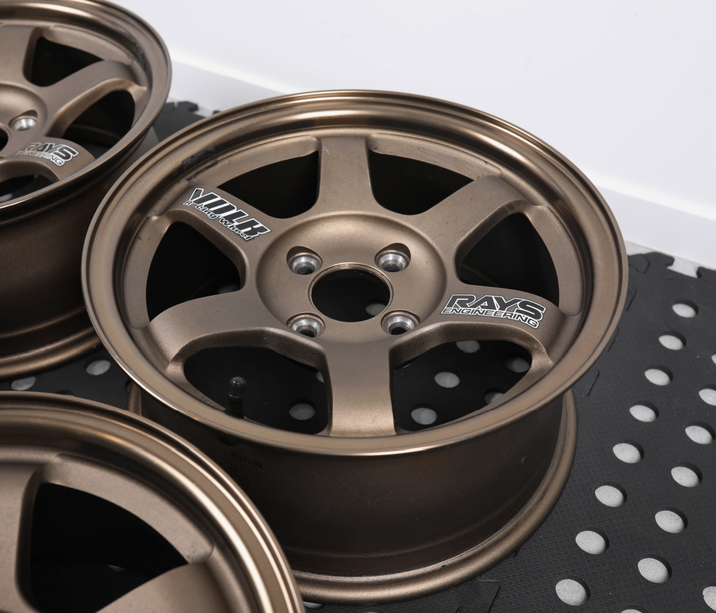 OG Volk Rays Te37 4x100 14x6.5 +15